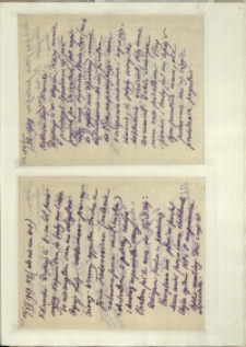 Listy Stanisława Ignacego Witkiewicza do żony Jadwigi z Unrugów Witkiewiczowej. List z 10.12.1927. List z 12.12.1927.