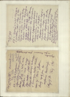 Listy Stanisława Ignacego Witkiewicza do żony Jadwigi z Unrugów Witkiewiczowej. List z 23.12.1927. List z 26.12.1927