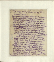 Listy Stanisława Ignacego Witkiewicza do żony Jadwigi z Unrugów Witkiewiczowej. List z 26.09.1928