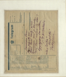 Listy Stanisława Ignacego Witkiewicza do żony Jadwigi z Unrugów Witkiewiczowej. Załacznik do listu z 08.02.1929