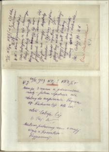 Listy Stanisława Ignacego Witkiewicza do żony Jadwigi z Unrugów Witkiewiczowej. List z18.02.1929. List z 20.02.1929.