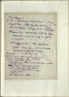 Listy Stanisława Ignacego Witkiewicza do żony Jadwigi z Unrugów Witkiewiczowej. List z 23.02.1929.