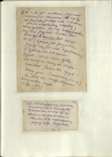 Listy Stanisława Ignacego Witkiewicza do żony Jadwigi z Unrugów Witkiewiczowej. List z 11.04.1929. List z 13.04.1929.