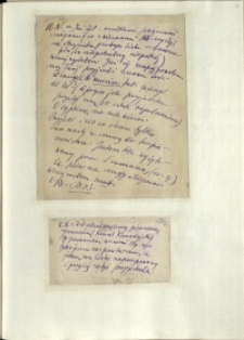Listy Stanisława Ignacego Witkiewicza do żony Jadwigi z Unrug&oacute;w Witkiewiczowej. List z 11.04.1929. List z 13.04.1929.