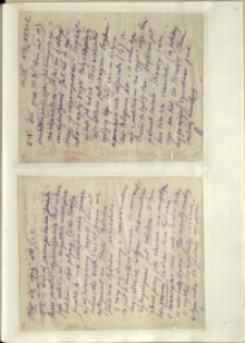 Listy Stanisława Ignacego Witkiewicza do żony Jadwigi z Unrugów Witkiewiczowej. List z 16.04.1929. List z 17.04.1929.