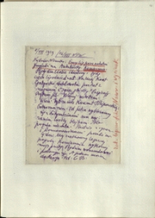Listy Stanisława Ignacego Witkiewicza do żony Jadwigi z Unrugów Witkiewiczowej. List z 05.08.1929.