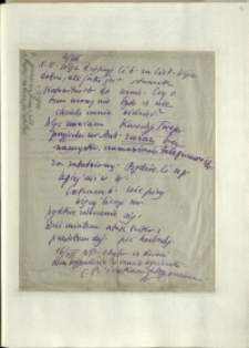 Listy Stanisława Ignacego Witkiewicza do żony Jadwigi z Unrugów Witkiewiczowej. List z 06.08.1929.
