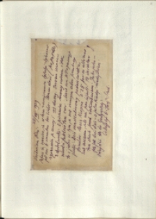 Listy Stanisława Ignacego Witkiewicza do żony Jadwigi z Unrugów Witkiewiczowej. List z 24.08.1929.