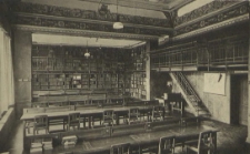 Stadt- und Volksbücherei Stettin, Lesesaal der Stadtbücherei