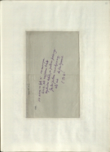 Listy Stanisława Ignacego Witkiewicza do żony Jadwigi z Unrugów Witkiewiczowej. List z [17.10.1929]