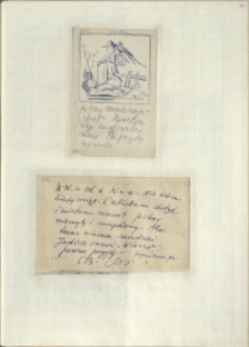 Listy Stanisława Ignacego Witkiewicza do żony Jadwigi z Unrugów Witkiewiczowej. Kartka pocztowa napisana pomiędzy 21.04 a 01.05.1929. List napisany pomiędzy 21.04. a 01.05.1929.