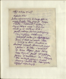 Listy Stanisława Ignacego Witkiewicza do żony Jadwigi z Unrugów Witkiewiczowej. List z 28.06.1930.