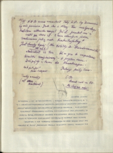 Listy Stanisława Ignacego Witkiewicza do żony Jadwigi z Unrugów Witkiewiczowej. List z 13.07.1931.