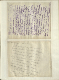 Listy Stanisława Ignacego Witkiewicza do żony Jadwigi z Unrugów Witkiewiczowej. List z 13.07.1931. List z 15.07.1931.