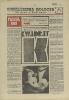 Kwadrat : dwutygodnik społeczno-zawodowy Krajowej Komisji Koordynacyjnej Pracowników Poligrafii NSZZ "Solidarność"