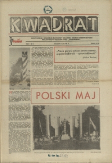 Kwadrat : dwutygodnik społeczno-zawodowy Krajowej Komisji Koordynacyjnej Pracowników Poligrafii NSZZ "Solidarność". 1981 nr 3