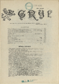Gryf : pismo organizacji "Solidarność Walcząca" Oddział Pomorze Zachodnie. 1986 nr 5 maj
