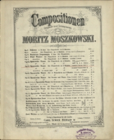 Spanische Tänze : für Pianoforte zu 2 Händen. H. 1