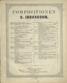 3 Morceaux de Salon : (Canzonette - Scherzino- Valse) pour Piano