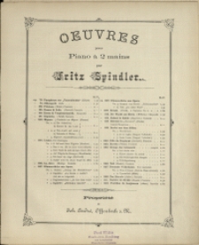 Blumenstücke aus Opern. Op. 207. No 1, Oberon: Gesang der Meermädchen