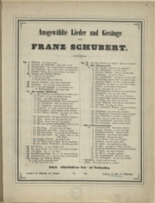 Die schöne Müllerin Op. 25. No 18, Trockne Blumen