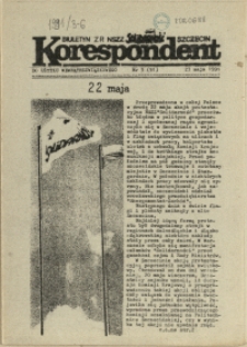 Korespondent : biuletyn MKO NSZZ "Solidarność" Szczecin. 1991 nr 3