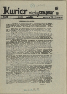 Kurier Międzystrajkowy : pismo NSZZ "Solidarność". 1988 nr 18