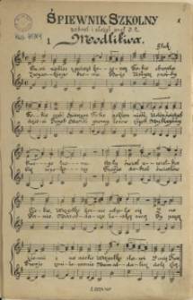 Śpiewnik szkolny