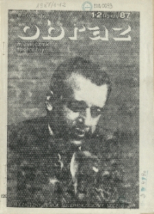 Obraz : miesięcznik społeczny. 1987 nr 1-2
