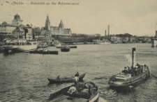 Stettin, Hafenbild an der Hakenterrasse