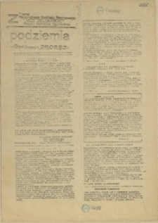 Z Podziemia : pismo Regionalnego Komitetu Związkowego NSZZ "Solidarność" Region Pomorze Zachodnie. 1983 nr 9