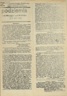 Z Podziemia : pismo Regionalnego Komitetu Związkowego NSZZ "Solidarność" Region Pomorze Zachodnie. 1983 nr 13