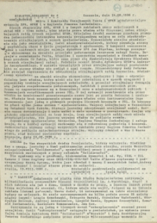 Biuletyn Strajkowy. 1988 nr 6