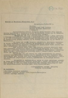 Biuletyn Strajkowy. 1988 nr 9 dod.