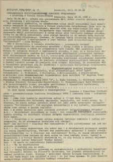 Biuletyn Strajkowy. 1988 nr 10