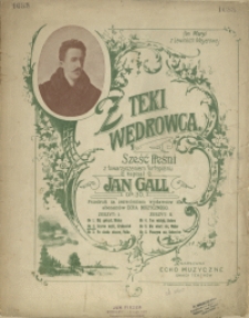 Z teki wędrowca : sześć pieśni : z towarzyszeniem fortepianu : op. 30 No 2, Czarne oczki, krakowiak