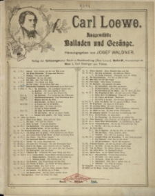 Die drei Lieder : Op.3 No 3