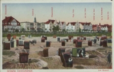 Seebad Swinem&uuml;nde, Am Strand