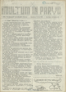 Multum in Parvo : biuletyn informacyjny. 1989 nr 3