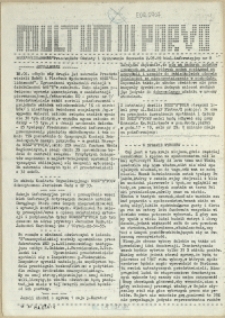 Multum in Parvo : biuletyn informacyjny. 1989 nr 8