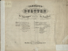 Horch wie übers Wasser : Op. 6, 1