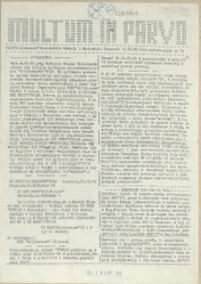 Multum in Parvo : biuletyn informacyjny. 1989 nr 10