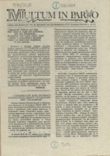 Multum in Parvo : biuletyn informacyjny. 1990 nr 23