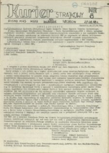 Kurier Strajkowy : pismo MKS NSZZ "Solidarność". 1988 nr 7