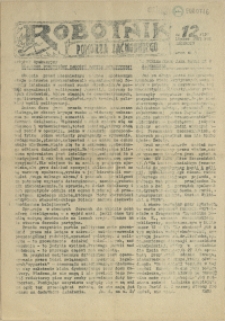 Robotnik Pomorza Zachodniego. 1987 nr 12