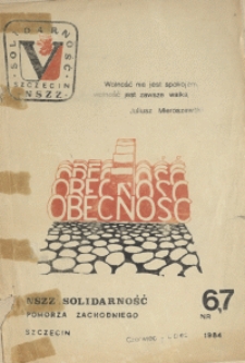 Obecność. 1984 nr 6/7
