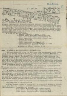 Informator Akademicki : biuletyn informacyjny Międzyuczelnianej Komisji Koordynacyjnej NZS. 1988 nr 4