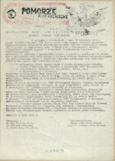 Pomorze : pismo niezależne "Solidarność". 1987 luty