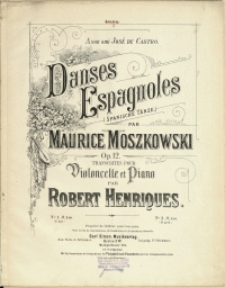 Danses Espognoles Op. 12 No. 1