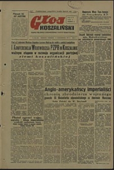 Głos Koszaliński. 1950, październik, nr 284